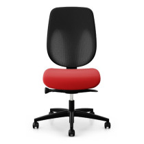 Bureaustoel Giroflex 353-8029 rood zwart