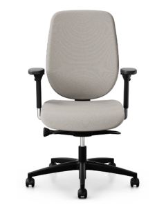 NPR bureaustoel grijs giroflex 353-4529 met gestoffeerde rug