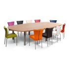 Vergadertafel in diverse kleuren en vormen