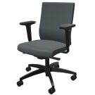 Dauphin @Just Magic² ergonomische bureaustoel met gestoffeerde rug – 5 jaar garantie