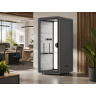 Akoestische belcel X-Pod met zit-sta tafel