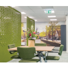 Akoestische hang wand Circles