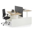 Flex 3+ Bench | Elektrisch verstelbare duo-werkplek | Flexaro