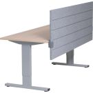 Voorzetwandje bureau 80cm hoog