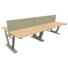 Vepa | Parq 4-persoons Workbench | Elektrisch en Slinger Verstelbaar
