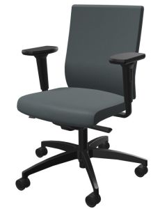 Dauphin Just Magic² ergonomische bureaustoel met gestoffeerde rug