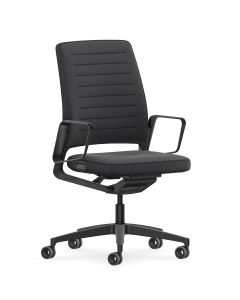 Interstuhl Draaistoel vintage modern VI002 zijaanzicht