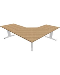 Entrada CAD combinatie hoekbureau aanzicht hoek