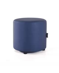 Hocker Robbie blauwe poef