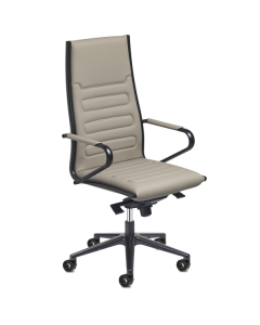 Classic + | Stijlvolle design directiestoel met chromen frame| Sitland