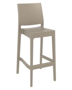 Hoge barkruk maya beige