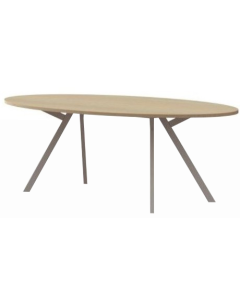 Ovale vergadertafel OfficeMania