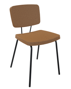 Vergaderstoel Forza zonder armleuning 4poot frame