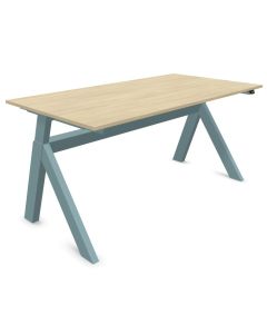 Zit sta bureau Vepa Parq in Noordkaap Groen frame en Fjord beuken blad