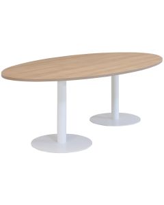 Ovale Kolomtafel Bridge vergadertafel