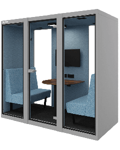 Vox Pod Large 2P akoestische overlegcabine voor kantoor met twee zitplaatsen